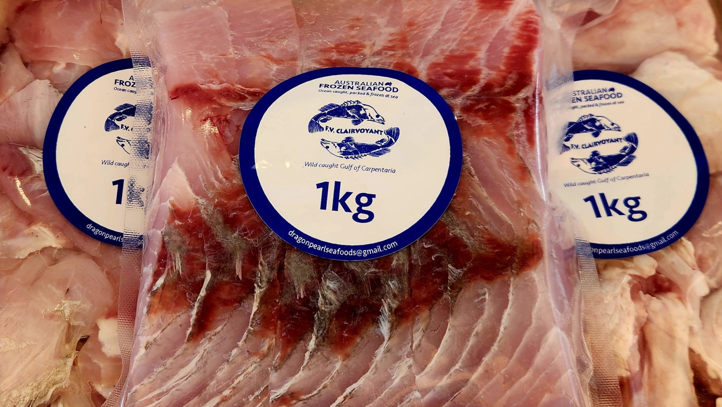 (9) Premium Wild-Caught Barramundi 1kg Mix and Match Packs 3kg Box