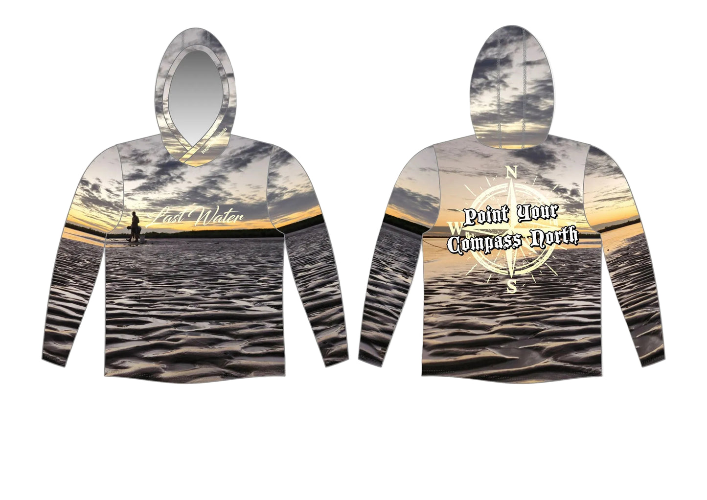 Last Water - Fishing Hooded Shirt