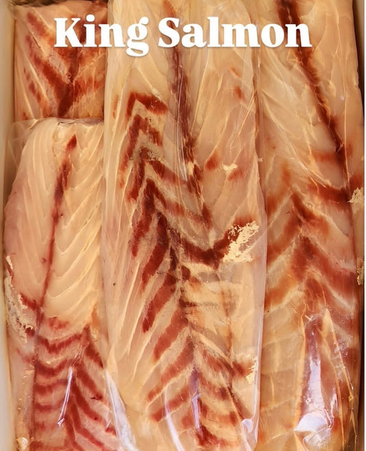Premium Wild-Caught King Threadfin Salmon 10kg Box SKIN OFF