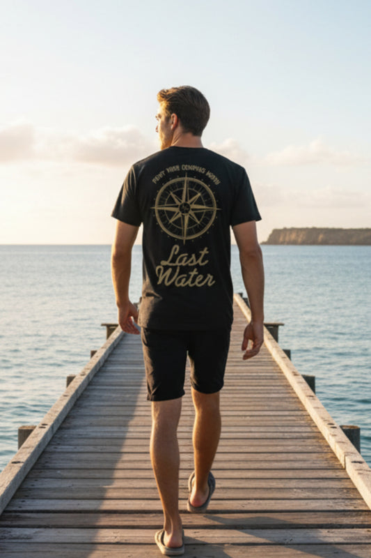 Last Water - Men's 100% Cotton Tee