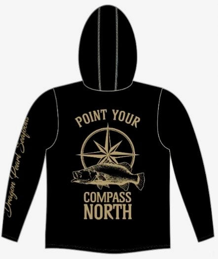 Last Water - Men's Fishing Hooded Shirt