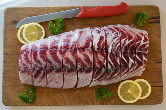 (1) Premium Wild-Caught Barramundi 5kg Box SKIN OFF