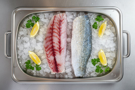 Skin-on wild-caught Barramundi fillets packed for local Cairns delivery